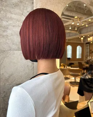 ミディアム 似合わせカラーの達人 ダブルカラー/森栄範のヘアスタイル