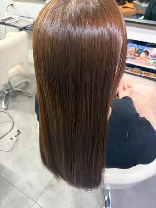 ロング カラー ストレート/カラー 特化雪本☃️のヘアスタイル