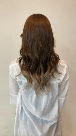 ロング カラー 🫧ダメージレス🫧 松下のヘアスタイル