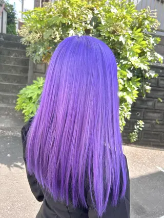 カラー ダブルスキルエクステ /羽エクステ白石宇由のヘアスタイル