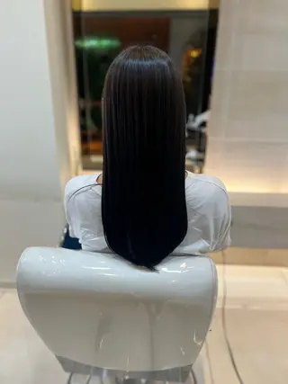 ロング 大川 愛未のヘアスタイル