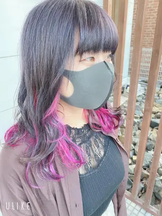 カラー SALOWIN栄 高須大貴のヘアスタイル