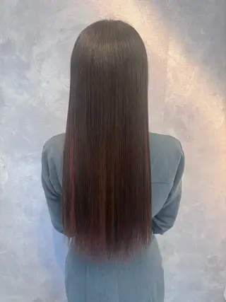 ロング カラー ヒヨシ ルナのヘアスタイル