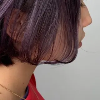 ショート カラー ヘアアレンジ 🐩推し活🐩 FUTABA🍒のヘアスタイル