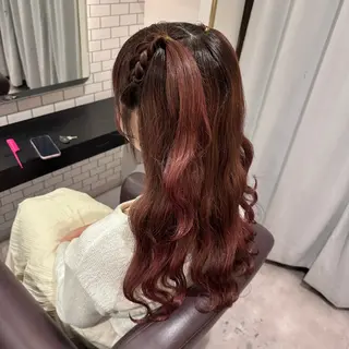 ロング 🎀ヘアアレンジ 🎀ななみのヘアスタイル