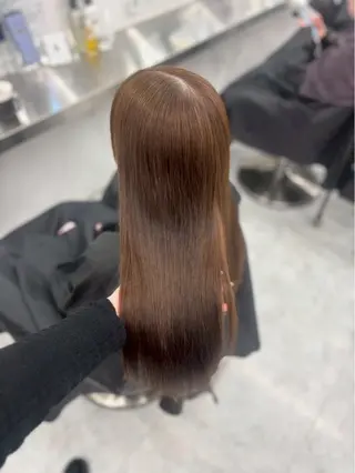ロング カラー 上品モテヘア🩶 karen🩶のヘアスタイル