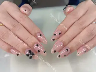 ネイル 神田 ココナッツのネイルデザイン