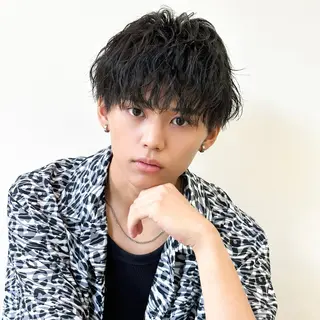 ショート メンズ特化/パーマ 職人/ひかるのヘアスタイル