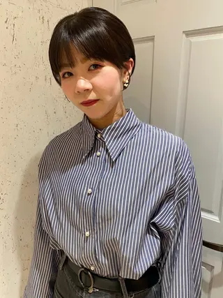 ショート カラー パーマ mai / linoah˚✧のヘアスタイル
