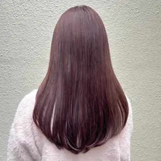 ロング カラー 烏丸/顔周りカット/ くびれヘア/奈実のヘアスタイル
