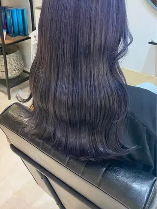 ロング カラー otoha✳︎ くすみ艶カラーのヘアスタイル