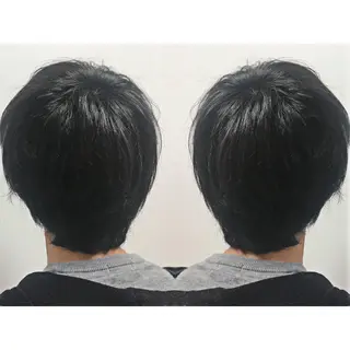 ショート カラー メンズ 蔵前🫧韓国風レイヤ ーカット🫧KAHOのヘアスタイル