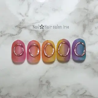 ネイル Hair salon Irie所属・與儀 知佳のネイルデザイン