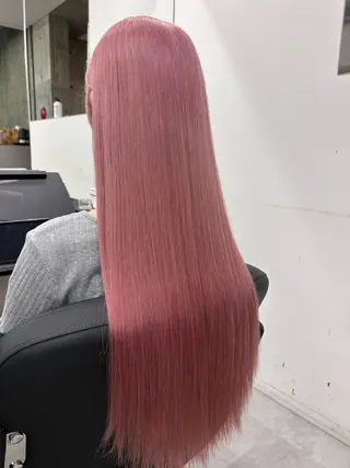 ロング カラー Aoba 🫧艶ハイトーン🫧のヘアスタイル