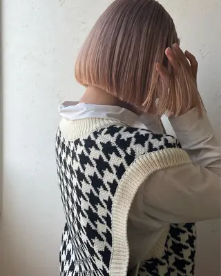 ショート カラー ➖石江 雷蔵➖のヘアスタイル