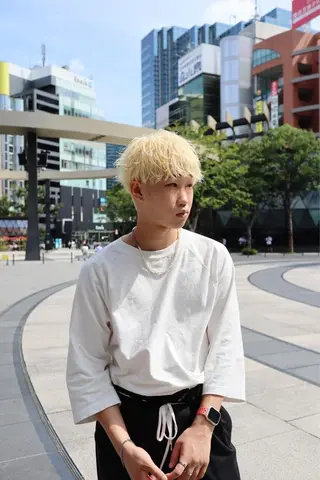 カラー メンズ miki 🦎のヘアスタイル