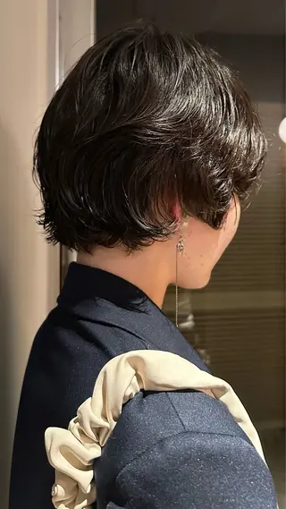 ショート パーマ ショートカット/パー マ🫧kotoneのヘアスタイル
