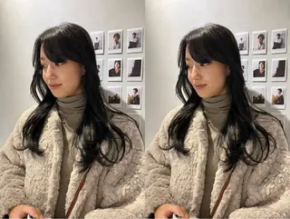 ミディアム 宮城 星のヘアスタイル