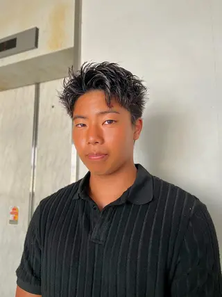 ショート メンズ UMM daichi メンズパーマのヘアスタイル