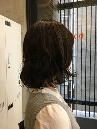 ショート カラー パーマ KAAI ㅤのヘアスタイル