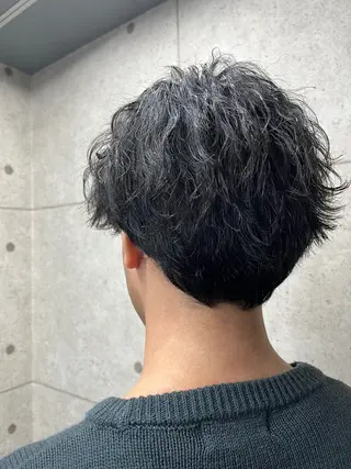 パーマ メンズ メンズ特化大久保 圭太のヘアスタイル