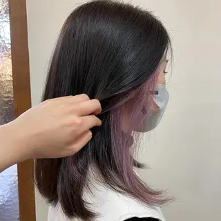 カラー 💜カラー/縮毛矯正 /NARUKA💜のヘアスタイル