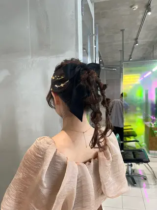 ヘアアレンジ ガーリースタイル/ TAMAMI🎀のヘアスタイル