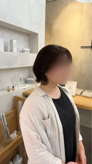 ショート FUKA /透明感 カラー/ダブルカラーのヘアスタイル