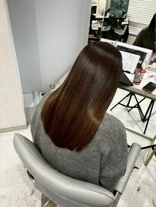 ロング ✨縮毛矯正特化✨️ /若山竜生☀️のヘアスタイル