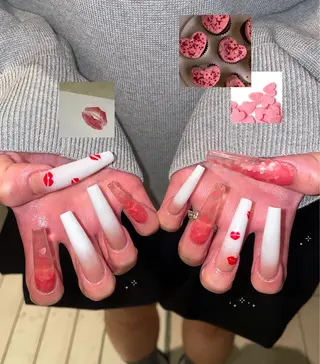ネイル 渋谷ネイル🎀 ギャル/海外ネイルのネイルデザイン