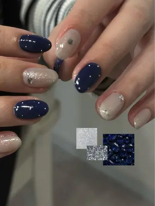 ネイル 𝐅𝐢𝐢【本町/ ネイル】Miho💜のその他イメージ