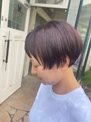 ショート ラピスキーズ 寺本のヘアスタイル