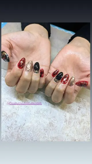 ネイル nail salon macaron のネイルデザイン