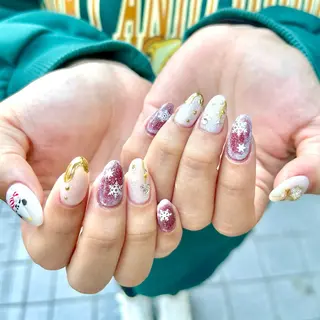ネイル 🤎🧸 Aya 🧸🤎のネイルデザイン