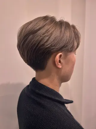 ショート カラー メンズ 奈良 優輝のヘアスタイル