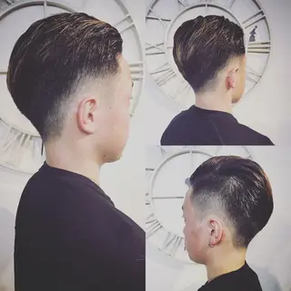 ショート カラー メンズ 及川 光のヘアスタイル