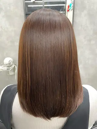 ミディアム すぐ巻ける縮毛矯正 🍀勝倉　麗のヘアスタイル