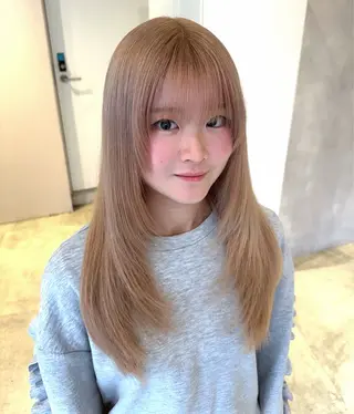 カラー 透明感カラー✨艶髪 制作🌱山根あゆみのヘアスタイル