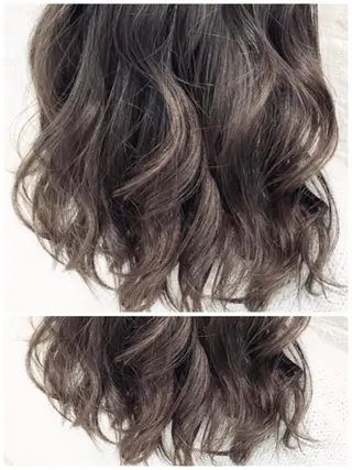 セミロング 白井 秀太郎のヘアスタイル