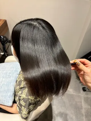 ミディアム 美髪ヘア 🤍erikaのヘアスタイル