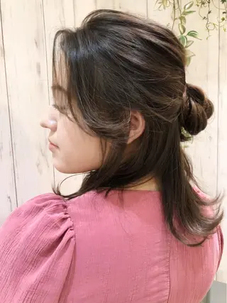 ヘアアレンジ レイヤー/ミディアム /ボブ/新宿のヘアスタイル