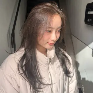 ロング カラー 透明感カラー/ ニュアンスヘア🪽のヘアスタイル