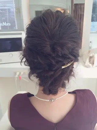 ヘアアレンジ 内藤 達也のヘアスタイル