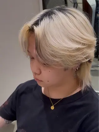 カラー メンズ 森野啓斗/メンズ/ 韓国系🇰🇷のヘアスタイル