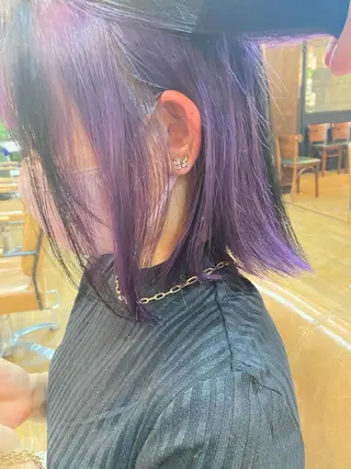 ミディアム カラー 特殊カラー特化 ✂️SHIAN フジのヘアスタイル