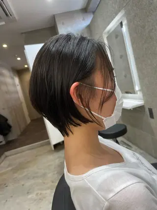 ショート カラー ヘアアレンジ 浦安美容師🌈 Mayaのヘアスタイル
