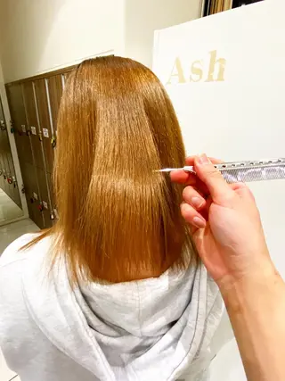 ミディアム パーマ 💍美髪矯正💍 髪質改善・店長 伊藤のヘアスタイル