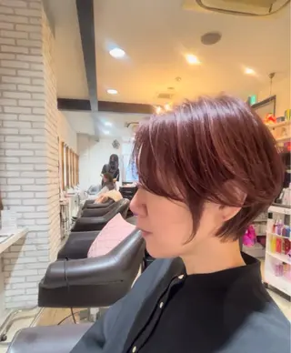 ショート カラー 🎖大人ショート🎖 河越守のヘアスタイル