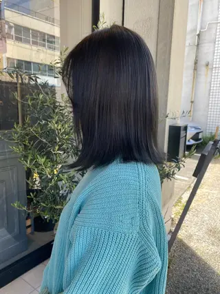 ミディアム 小野田 航己のヘアスタイル