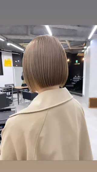 ショート 🧸艶々韓国ヘア 🧁mizunaのヘアスタイル